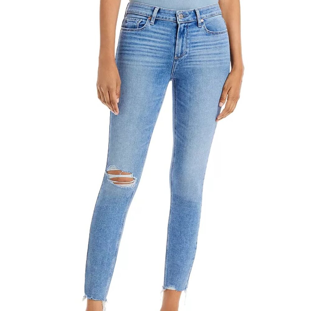 Paige Mid Rise Jeans